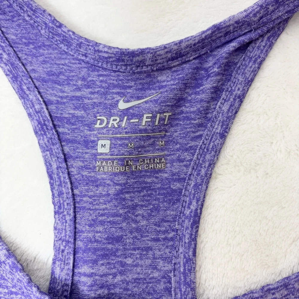 Nike DRI-FIT Purple Racer Back Tanktop Womens‎ Size M